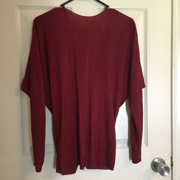 {Topshop} twisted-knot open back blouse - Picture 2 of 5